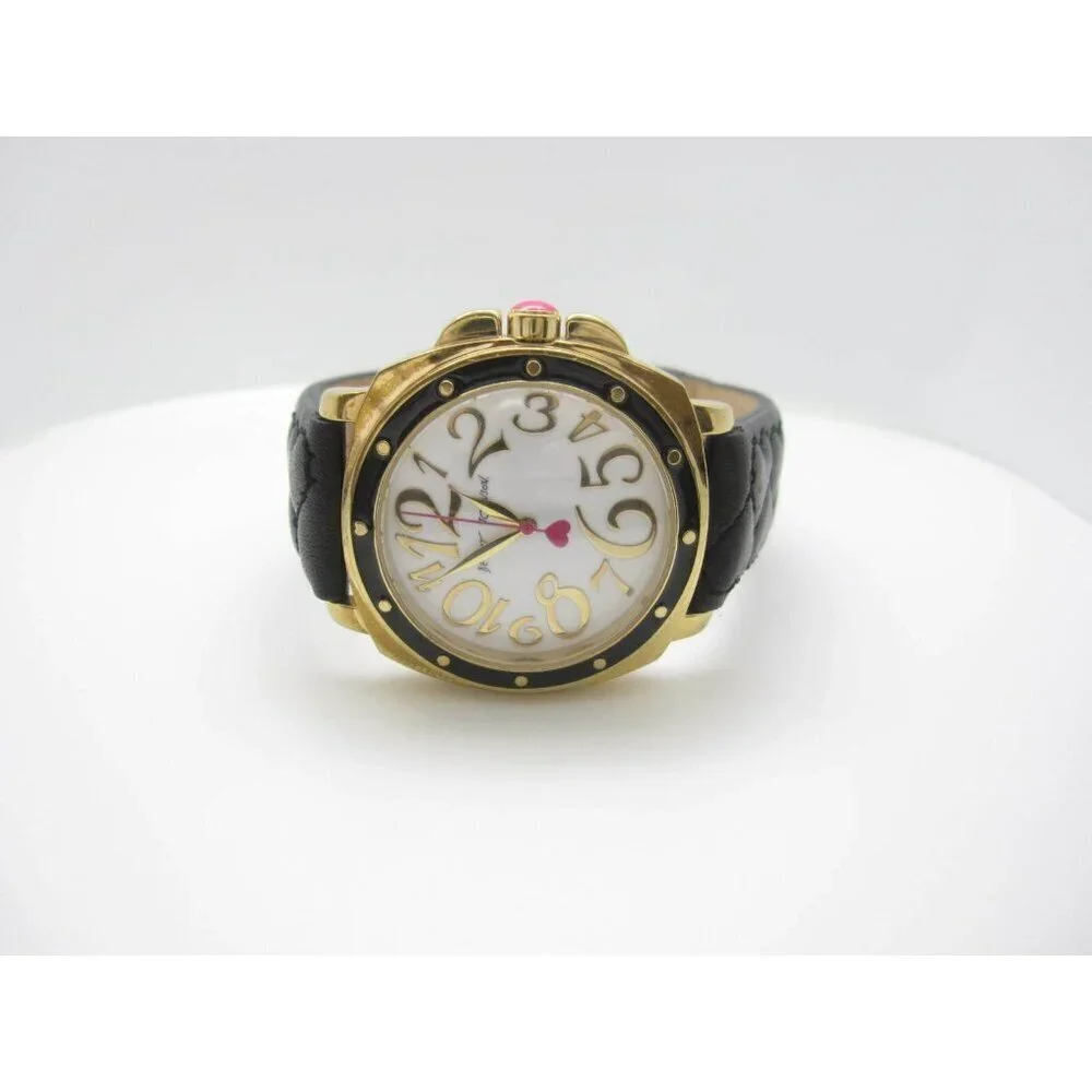 Women's Betsey Johnson 3ATM Water Resistant Analog 42mm Dial Watch (D320)